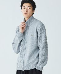 LACOSTE Mens/ラコステ LACOSTE クレイジーニッティングハイネックジップカーディガン/506849357