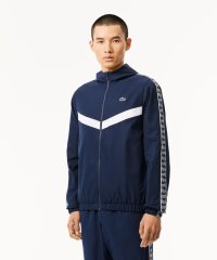 ラコステ LACOSTE スリーブテーピングトラックフーディー
