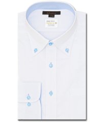 m.f.editorial/形態安定 吸水速乾 スタンダードフィット ボタンダウン長袖シャツ 長袖 シャツ メンズ ワイシャツ ビジネス ノーアイロン 形態安定 yシャツ 速乾/506850837