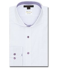 m.f.editorial/形態安定 吸水速乾 スタンダードフィット カッタウェイ長袖シャツ 長袖 シャツ メンズ ワイシャツ ビジネス ノーアイロン 形態安定 yシャツ 速乾/506850841