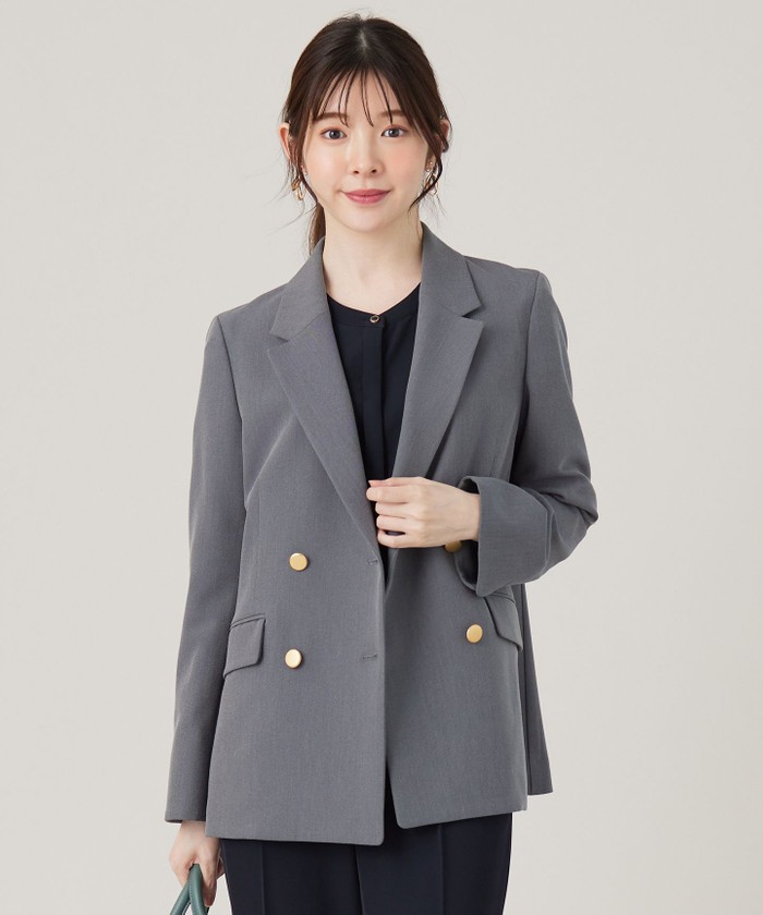BAILA11月号掲載】 褒めらレディ テーラード ジャケット BAILA11月号掲載】 褒めらレディ テーラード ジャケット