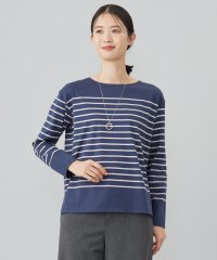 J.PRESS LADIES（LARGE SIZE）/バスクボーダー カットソー/506851628