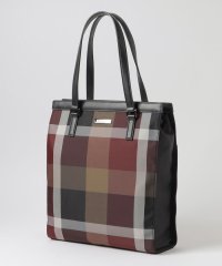 BLACK LABEL CRESTBRIDGE/【一部店舗限定】クレストブリッジチェックナイロンツイルトートバッグ/506740243