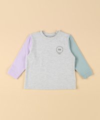 COMME CA ISM KIDS/サークルプリント長袖Tシャツ(ベビーサイズ)/506844370