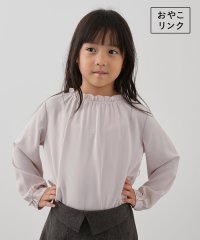 ROPE' PICNIC　KIDS/【KIDS】白からの解放/袖リボンブラウス/リンクコーデ・WEB限定サイズ:110cm/506852332