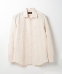 Men's Bigi/ポリエステルジャガードカジュアルシャツ/506852620