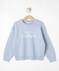 SHOO・LA・RUE(Kids) /シューラルー キッズ SHOO・LA・RUE／Kids スウェットライクロゴニット/506852662
