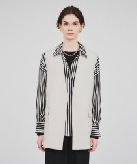cloenc/クロエンス cloenc ノーカラーVネックジレ/506852681