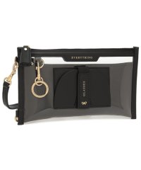 ANYA HINDMARCH/アニヤハインドマーチ Anya Hindmarch アニヤハインドマーチ ショルダーバッグ エヴリシング ポーチ ストラップ付き ブラック レディース ANYA/506852715