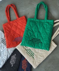 coen/ロゴ刺繍キルトトートバッグ/506853033