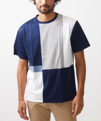 MK homme/【涼感素材】ブロックTシャツ/リサイクルポンチ/506777146