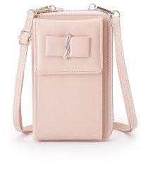 Lace Ladies/レースレディース Lace Ladies メタリック ウエーブモチーフ付き スクエア ウォレット バッグ/506847243