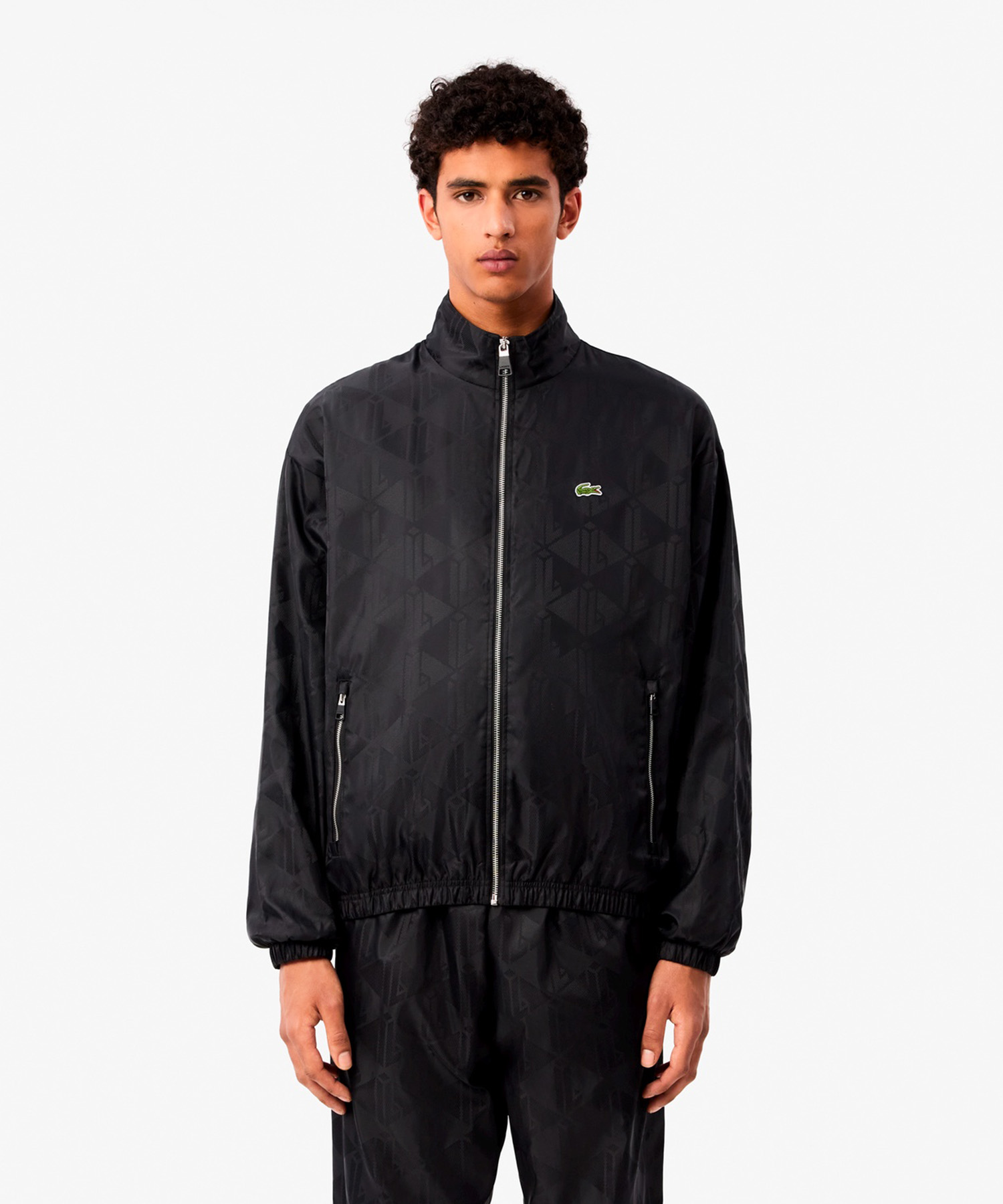 セール】ラコステ LACOSTE ナイロンモノグラムトラック セール】ラコステ LACOSTE ナイロンモノグラムトラック