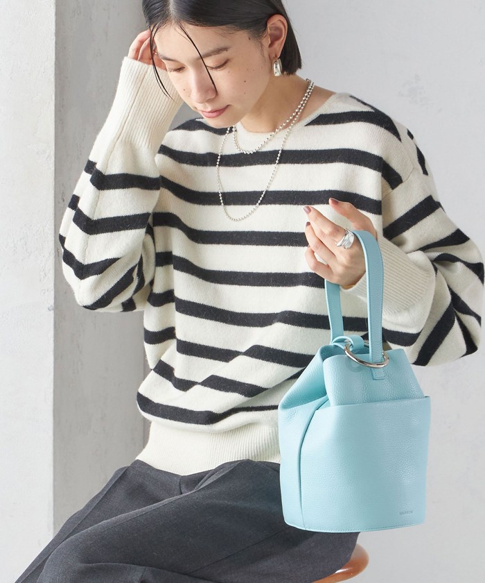 SHIPS for women / シップスウィメン 〈手洗い可能〉7G ウール カシミヤ ヘンリーネック 2WAY プルオーバー セール】〈手洗い可能〉7G ウール カシミヤ ヘンリーネック 2WAY
