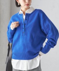 SHIPS WOMEN/〈手洗い可能〉7G ウール カシミヤ ヘンリーネック 2WAY プルオーバー/506854614