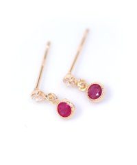 Gems by K/ジェムズ バイ ケー Gems by K 選べる12カラーチャームピアス/506854750