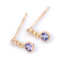 Gems by K/ジェムズ バイ ケー Gems by K 選べる12カラーチャームピアス/506854750