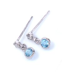 Gems by K/ジェムズ バイ ケー Gems by K 選べる12カラーチャームピアス/506854750
