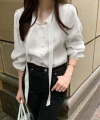 miniministore/ミニミニストア miniministore 韓国風ボウタイブラウスレディースきれいめ/506855684