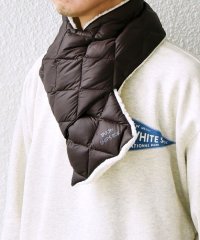 SHIPS any MEN/【SHIPS any別注】TAION: 〈手洗い可能〉リバーシブル ボア ダウン マフラー◇/506856220