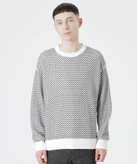 LOVELESS　MENS/ツイーディーステッチングプルオーバー/506836619