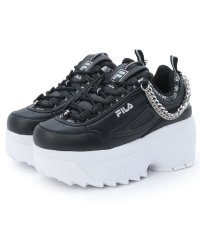 FILA（Shoes）/DISRUPTOR II WEDGE FESTIVAL /ディスラプター2ウェッジフェスティバル  カジュアル厚底スニーカー  / ブラック/506838733