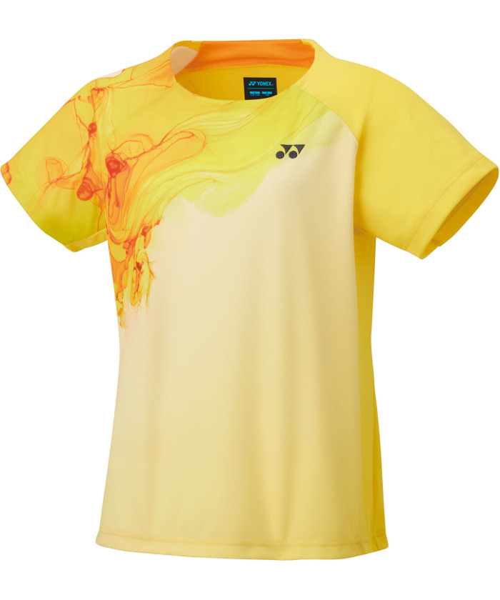 YONEX　ユニTシャツ　イエロー Amazon | (ヨネックス)YONEX テニス バドミントン UNIドライT