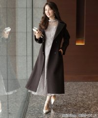 Apuweiser-riche/ベルト付ロングチェスターコート/506858034
