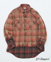 J.S Homestead/J.S.Homestead / FADE SLUB CHECK WORK SHIRTS/506858311