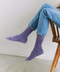 YUQRI/ユクリ YUQRI 【YUQRI】silky rib crew sizeless/505941597