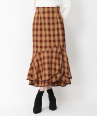 MISCH MASCH/ミッシュマッシュ MISCH MASCH ミッシュマッシュ MISCH MASCH 【2024秋冬新作】配色アシメフリルスカート/MM437214/506828008