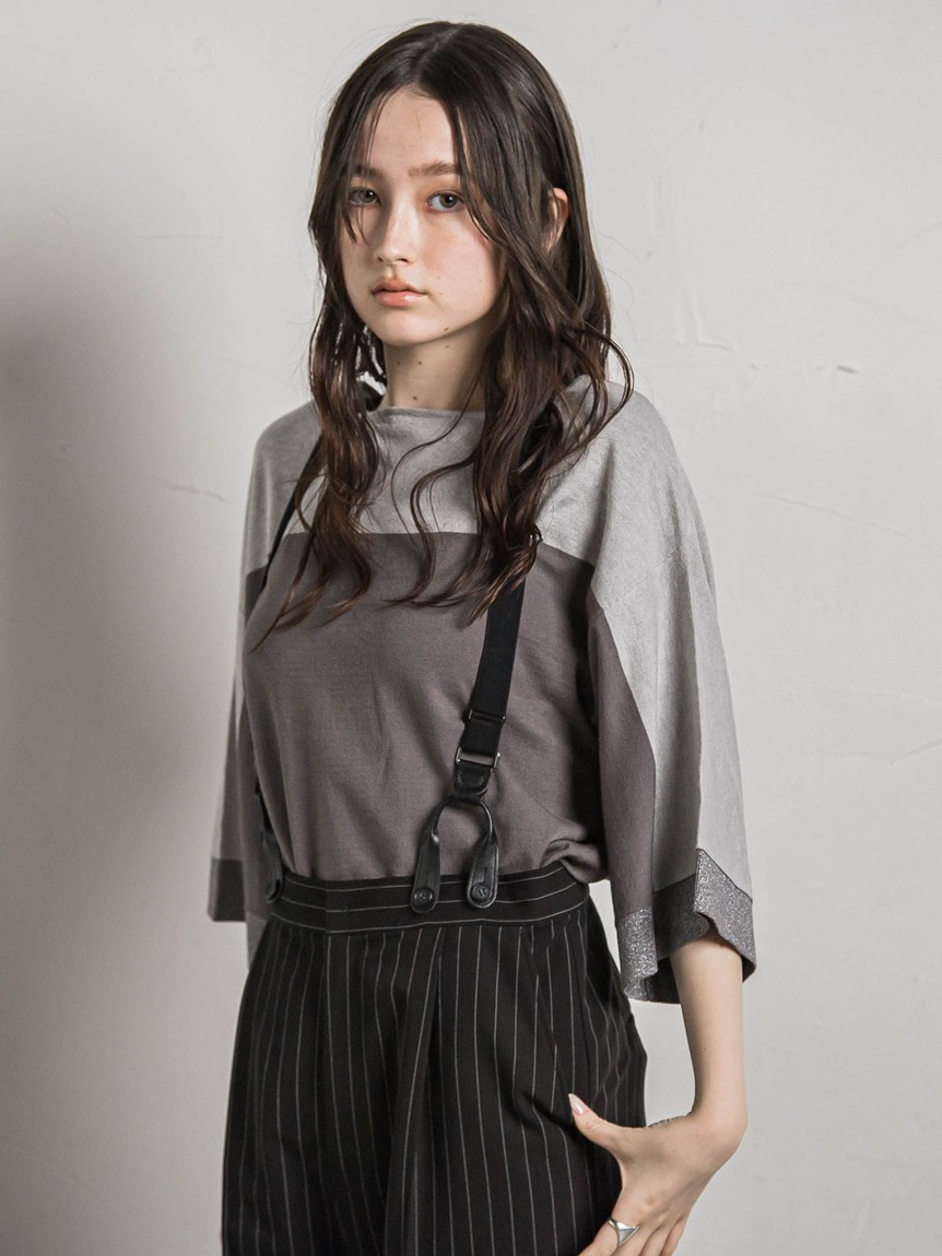 GS1696：めいめい レザーライクライダースベスト | MAYSON GREY（Women）/メイソン