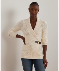 LAUREN RALPH LAUREN/バックルド コットン セーター/506855268