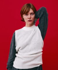 elegancese/エレガンセーゼ elegancese 【elegancese】sheer knit vest/506858552