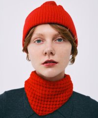elegancese/エレガンセーゼ elegancese 【elegancese】wool Cashmere waffle scarf/506858553