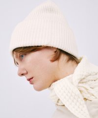 elegancese/エレガンセーゼ elegancese 【elegancese】wool Cashmere waffle scarf/506858553