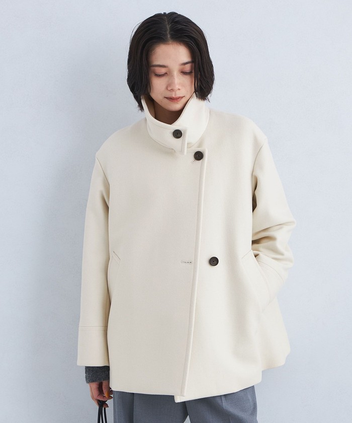セール】［size SHORT/TALLあり］SENTDALE WOOL スタンドカラー