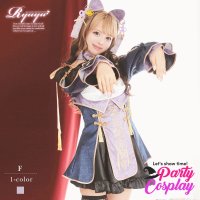 Rew-You/リューユ Rew－You コスプレ キョンシー チャイナ チャイナ服 ゾンビ ネコ 動物 キャット 衣装 コスプレセット かわいい Ryuyu/506859464