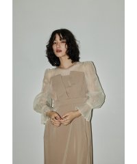 niana/ニアナ niana ビスチェデザインコクーンドレス 結婚式 パーティードレス オケージョンドレス 同窓会 お呼ばれワンピース/506859544