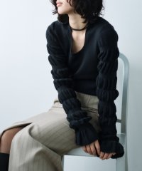  ＣＯＤＥ　Ａ/gathered sleeves knit/506859598