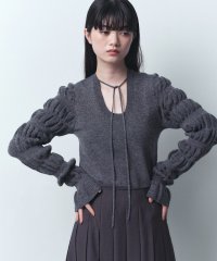  ＣＯＤＥ　Ａ/コードエー CODE A CODE A｜gathered sleeves knit/506859598