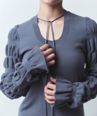  ＣＯＤＥ　Ａ/コードエー CODE A CODE A｜gathered sleeves knit/506859598