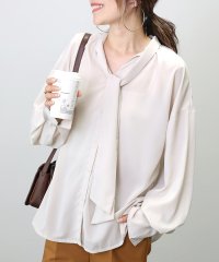 Aletta vita/アレッタ ヴィータ Aletta vita エステルツイルボウタイブラウス/506859694