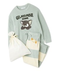 GELATO PIQUE HOMME/【ラッピング済み】【HOMME】ベビモコキャットジャガードプルオーバー＆ロングパンツSET/506860532