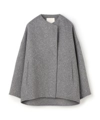 Ballsey/スパンコールリバー ショートコクーンコート/506860676