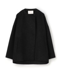Ballsey/スパンコールリバー ショートコクーンコート/506860676