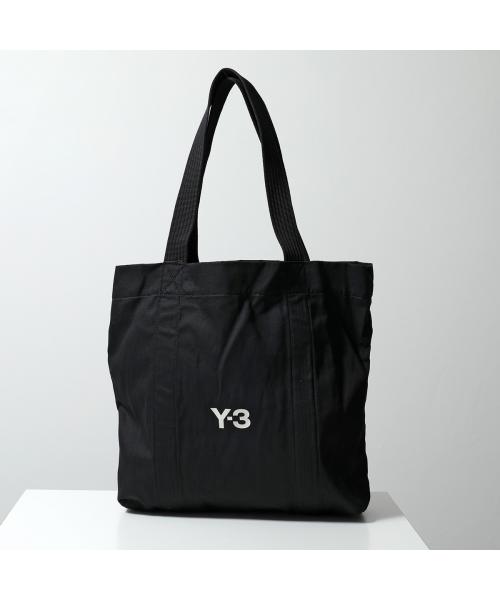 Y-3 トートバッグ 黒 キャンバスとレザー ワイスリー