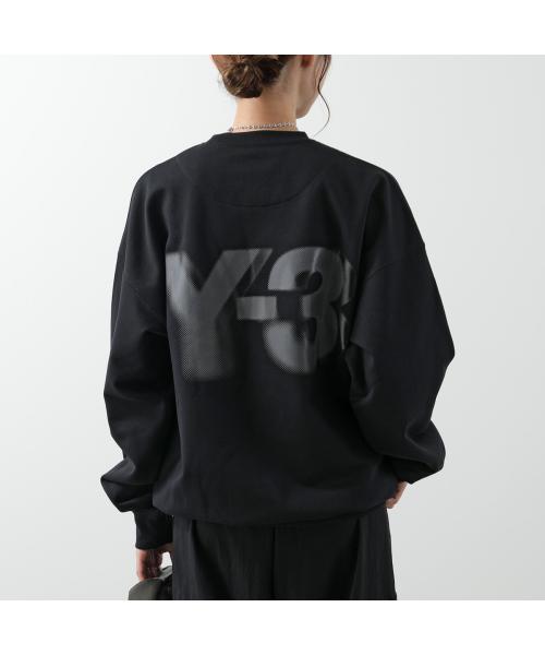 Y-3 ワイスリー スウェット トレーナー デカロゴ プリント セール 7%OFF】ワイスリー Y－3 Yー3 トレーナー LOGO CREW