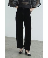 CLANE/VELOR TUCK WIDE PANTS/506227417