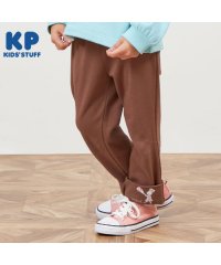 KP/ケーピー KP KP(ケーピー)裾折り返しmimi刺しゅうパンツ(100～160)【返品不可商品】/506411240